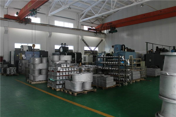 立式加工中心車間